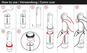 Hario Mobile Mill Stick + Comandante Adapter – Transform Your Manual Grinder into an Electric One
