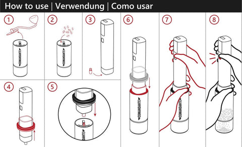 Hario Mobile Mill Stick + Comandante Adapter – Transform Your Manual Grinder into an Electric One